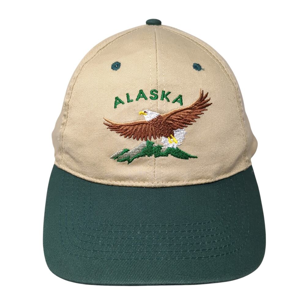 Alaska Soaring Eagle Snapback Cap Multicolor One Size Adjustable Shirt Company